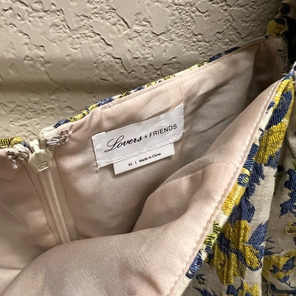 Lovers + Friends Revolve Jacquard Floral Top - Picture 5 of 5